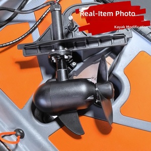 מנוע טרולינג חשמלי חדש <span class=keywords><strong>12V</strong></span> 24V ללא מברשות 55LBS/65LBS 600W/750W עם מהירות משתנה לדיג קיאקים - Product Image 1