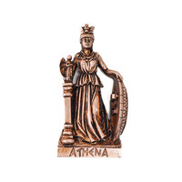 Europe Grèce Athéna Zeus Léonidas Aimants de réfrigérateur 3D Souvenir touristique Aimants de réfrigérateur Autocollants de collection Artisanat