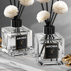 200ml Chai thủy tinh sang trọng Bộ Quà Tặng Tinh dầu tự nhiên khuếch tán hương liệu nến thơm trang trí nhà hương thơm - Product Image 5