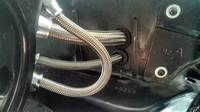 Tuyau hydraulique SAE 100R14 en acier inoxydable tressé, tuyaux en PTFE résistants aux produits chimiques, basse pression et vide, fluide à base de pétrole