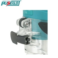 PUSELLO Professioneller Holztrimmer 580W Hochgeschwindigkeits-3000RPM Elektrischer Trimmer mit Einstellbarer Tiefe für Holzbearbeitung