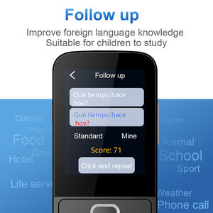 Dispositivo Traductor de 137 Idiomas, Traductor Electrónico Inteligente Portátil de 2.4 Pulgadas - Product Image 3