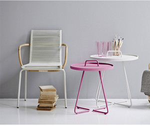 Commercio all'ingrosso moderna elegante salotto moderno Italia design <span class=keywords><strong>In</strong></span> movimento Beistelltisch divano ad angolo laterale <span class=keywords><strong>in</strong></span> metallo da tavolo e tavolo da caffè - Product Image 4