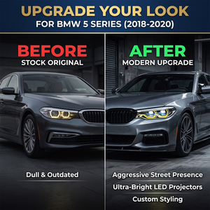 Hcmotionz ไฟหน้า LED สำหรับ BMW <span class=keywords><strong>5</strong></span> Series 2018-2020 G30 G38 525i 530i 535i 540i ประกอบไฟหน้า550I - Product Image 6
