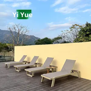 <span class=keywords><strong>Lit</strong></span> de repos en bambou d'extérieur, fauteuil inclinable pour la maison, fauteuil inclinable pour piscine, protection solaire imperméable, mobilier d'extérieur - Product Image 3