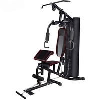 Équipement de musculation à domicile Mstar XJJ-7080 avec logo personnalisé, multi-gym pour usage domestique, machines d'exercice en acier, pile de poids de 100 lb, capacité maximale de 180 kg