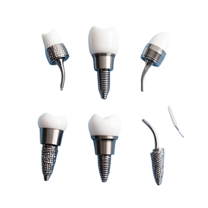 Servizi di Lavorazione CNC OEM per Impianti Chirurgici, Servizi di Lavorazione di Alta Precisione per Componenti di Impianti Dentali - Product Image 1