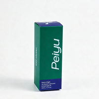 Boîte pliante en carton imprimé offset, boîte en papier 50 ml recyclable pour flacon compte-gouttes, service personnalisé