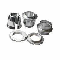 Komponen Baja Tahan Karat & Aluminium yang Diproses CNC Langsung dari Pabrik, Komponen Kecil Buatan Khusus dengan Wire EDM & Broaching
