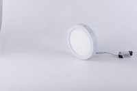 Plafonnier LED Moderne 12W/18W/24W à Économie d'Énergie, Lampe Carrée à Montage en Surface pour Bureau, Design Fin et Rond pour Usage Commercial