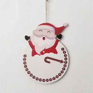 Decorazioni Natalizie in Legno Intagliato a Forma di Renna HH-058, Ornamenti Pendenti Fai-da-Te <span class=keywords><strong>per</strong></span> Albero di <span class=keywords><strong>Natale</strong></span>, Fornitura di Fabbrica - Product Image 4