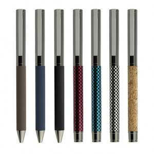 Bolígrafo de Metal con Logotipo Personalizado, Diseño Múltiple, Texturizado, para Oficina, Negocios, Escritura, Regalos Promocionales, Venta al Por Mayor - Product Image 1