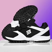 Chaussures de sport pour softball et baseball, en microfibre, semelle en caoutchouc MD, durables, légères, chaussures professionnelles pour le printemps et l'été