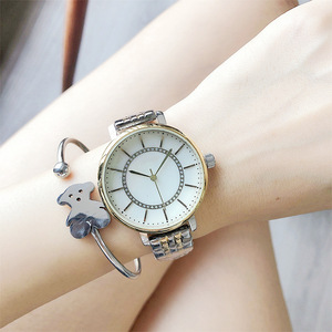 Tây Ban Nha mới lưới phụ nữ màu đỏ của nam giới thạch anh kim cương đồng hồ, Đồng hồ chống thấm nước - Product Image 2