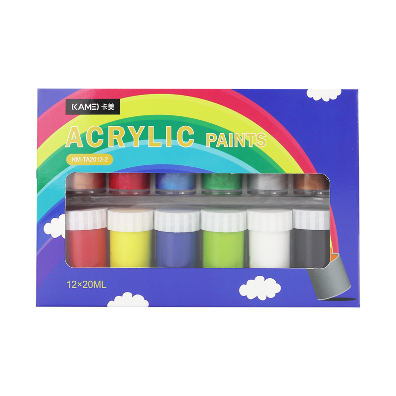Acrylic Resin Paint 12 Colors 20ml