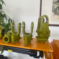 Limiteur de couple à boulon de cisaillement pour arbre de transmission agricole, 6 cannelures, deux extrémités, pour presse à balles ronde et équipement de foin