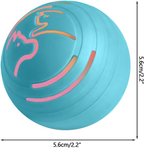 Automatic Eco-Friendly Rechargeable TPU Dog <b>Cat</b> Smart Sport <b>Toy</b> Ball <b>Interactive</b> Exercise Glowing Bouncing Boredom Relief - Product Image 3