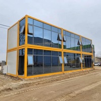 Maison préfabriquée démontable en conteneur, camp pour travailleurs, bureau de chantier minier, hébergement, bâtiment modulaire, fabricant