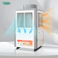 Compresseur à spirale AC industriel haute efficacité Kemite, climatiseur split sur pied à refroidissement par évaporation, moteur de pompe 110KW