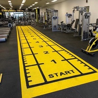 Herbe de sport multifonctionnelle Artificielle Vert Noir Jaune Gris Astro Gazon Tapis de gymnastique avec logo imprimé