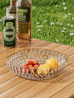 Luxe premium handgemaakte plastic PP schaalset voor luxe keukens, milieuvriendelijk gepolijst design voor verse snacks, salades & fruit
