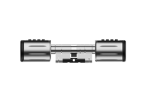 Cilindro de puerta inteligente a prueba de agua Ip66 Certificación Ttlock Control de huella dactilar Contraseña Desbloqueo Cerraduras de cilindro inteligentes