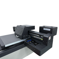 Impresora UV rotativa versátil 6090, impresora UV híbrida de vidrio acrílico de plástico, impresora UV plana de gran formato para vidrio