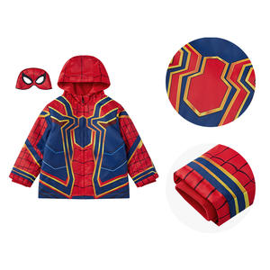Costume de fête pour garçons avec veste à capuche et masque, imprimé toile, en polyester, pour enfants, inspiré des films et séries télévisées - Product Image 3