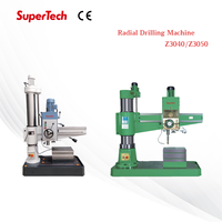 Machine de perçage radiale verticale industrielle Supertech Z3040*10 |   Bras oscillant à 360 degrés |   Déplacement du brocheur de 200 mm |   2,2 kW |   380V/220V |
