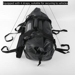 Sac de selle arrière pour moto en PVC imperméable, directement de l'usine, pour les longues distances, les activités maritimes et les kits de sauvetage aquatique. - Product Image 5