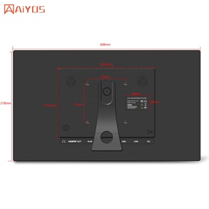 15.6 "hiển thị kỹ thuật số máy nghe nhạc g + G Màn hình cảm ứng quảng cáo tất cả trong một <span class=keywords><strong>Android</strong></span> 11 máy tính bảng Bộ nhớ trong mà không cần Pin máy ảnh - Product Image 4