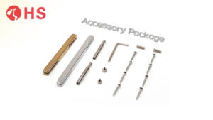 דלת סגסוגת בצורת ריבוע אבץ מודרני ידיות שילוב מנעול עבור דירות פנים מלונות משרדי אריזה רגילה - Product Image 5