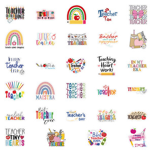 54Pcs <strong>Teachers</strong> Day Blessing Phrases Graffiti Stickers for Book Bottle Decor <strong>Thank</strong> <strong>You</strong> <strong>Teacher</strong> <strong>Gift</strong> Sticker - Product Image 4
