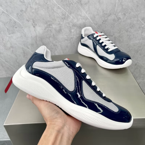 Scarpe America Cup di Alta Qualità in Vera Pelle, Design Classico, Stile Chunky per Camminata, Sneaker da Skateboard - Product Image 2