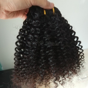 Prix Compétitif Cheveux Brésiliens Remy Bouclés Crépus en Mèches - Product Image 4