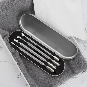 Stainless Steel <b>Nail</b> Trimmer <b>Set</b> With Case For Cuticle Removal And Gel Polish Care Adult Manicure Tool Portable - Product Image 4