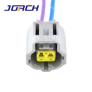 Conector de Sensor de temperatura del agua del motor del coche, arnés de cables automático, 2 pines, 178390-1 DJ70217YB-1.8-21 - Product Image 3