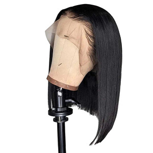 YEUNG BEAUTY Peluca Bob Recta 13*4 de Cabello Humano Virgen con Encaje Frontal, Cabello Vietnamita Natural para Mujeres Negras, ¡Gran Venta! - Product Image 1