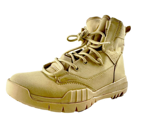 Bottes de combat marron à manches longues DFDB02 pour l'extérieur, l'alpinisme et l'entraînement – Chaussures tactiques d'entraînement - Product Image 3