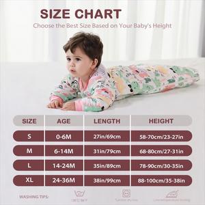 Manta Usable de Invierno TOG 2.5, Saco de Dormir para Bebés y Niños Pequeños con Mangas Largas Extraíbles - Product Image 6