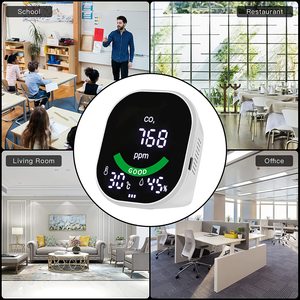नई पोर्टेबल 3 में 1 एयर Co2 निगरानी तापमान की निगरानी आर्द्रता निगरानी - Product Image 5