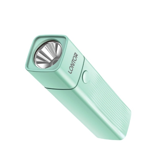 LONTOR Purple LED Torch Flashlight 1000 Lumens USB Rechargeable ABS Body Li-ion Lithium Battery Hot Sale for Emergencies