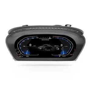 Pasokan Pabrik 12.3 "Cluster LCD Digital untuk BMW Seri 5 E60 Cluster Instrumen Speedometer Digital