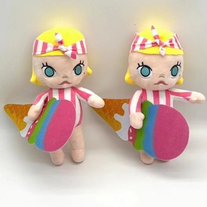 Peluche mignonne nœud papillon visage triste, poupée en peluche douce de dessin animé, figurine pleurante Kawaii, fournisseur de machines à pinces, prix de <span class=keywords><strong>jeu</strong></span> d'arcade - Product Image 6