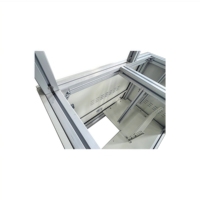 Armoire métallique sur mesure de précision en acier inoxydable et aluminium, fabriquée en usine OEM, avec découpe laser et pliage