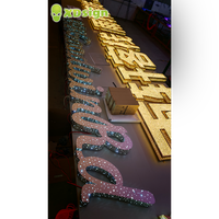Lettres lumineuses LED RGB personnalisées XDsign Starry Sky, 3D, étanches, pour extérieur, signalétique, contrôlées par Bluetooth, certifiées CE, publicité