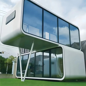 <span class=keywords><strong>2025</strong></span> mới không gian thông minh viên nang toàn bộ nhà điều khiển giọng nói sang trọng di động táo cabin gió và chống động đất trong 50 năm - Product Image 1