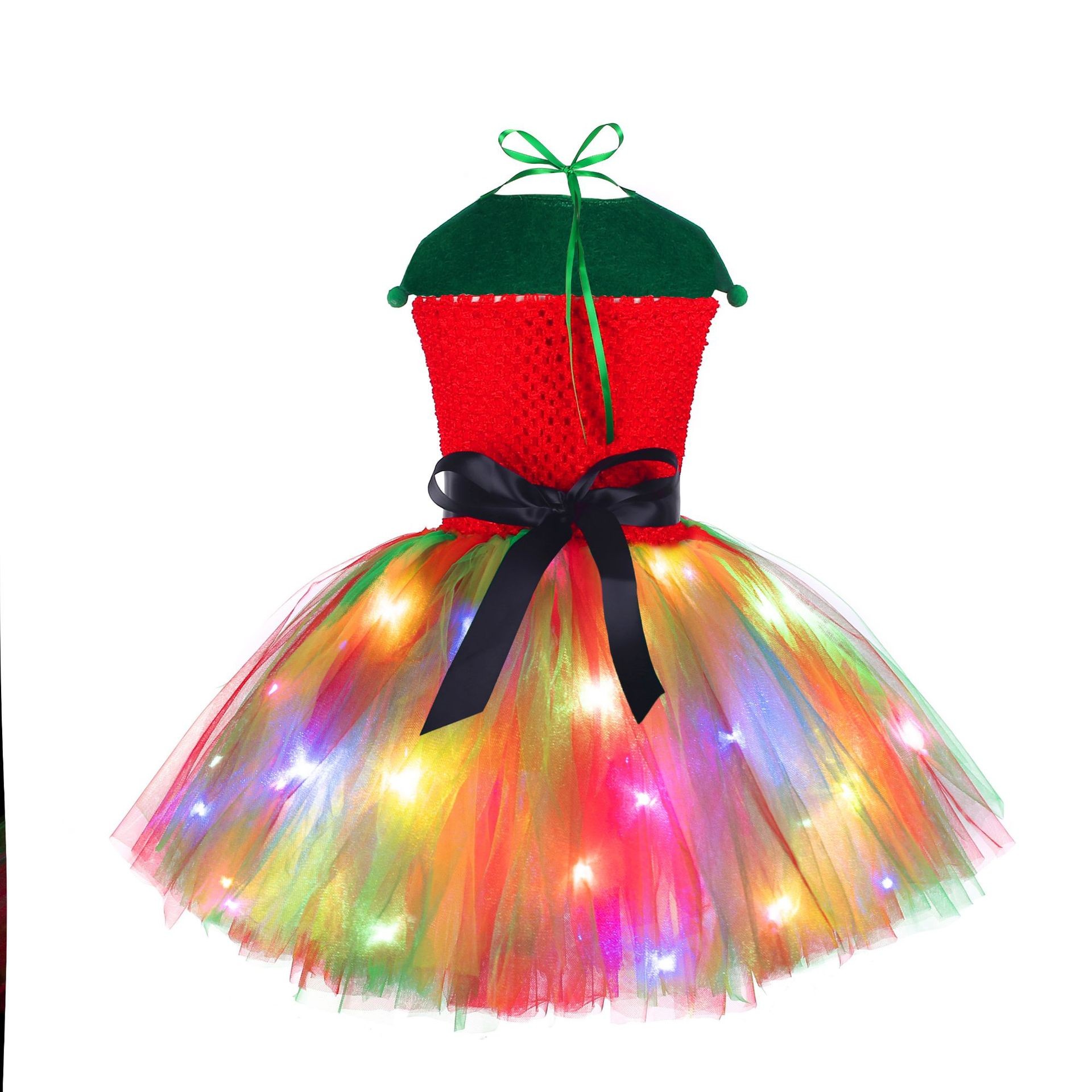 white christmas dresses Christmas Faves Tutu Dress – Mia Belle Girls main image 1