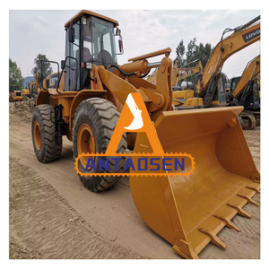 Mini chargeur frontal d'occasion Caterpillar 966H 6 tonnes à charge nominale 4x4 prix d'occasion avec composant moteur central - Product Image 1