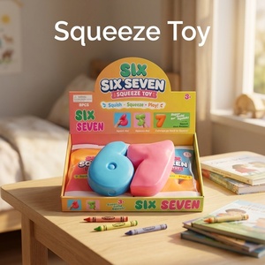 In Stock 20CM Large 67 Slow <b>Rebound</b> TPR Sensory Fidget Stress Relief Squeeze Decompression Gift Box Squeeze Toy - Product Image 2